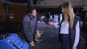 Промывка системы гидроусилителя на автомобиле VolksWagen Transporter T5