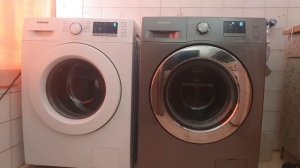 Samsung WW70T4020EE Digital Inverter Vs Samsung Ecobubble F500 Spin Race 1200 RPM