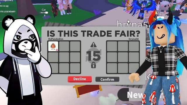 СТАЛ БОМЖОМ и ОБОКРАЛИ в Роблокс Адопт Ми? Обновления в Roblox Adopt Me смотреть онлайн