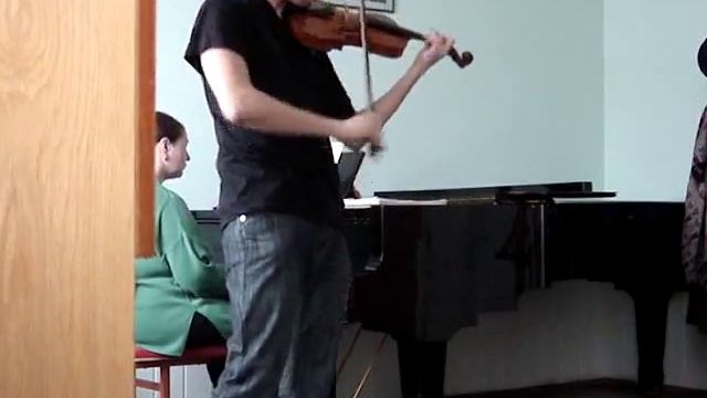 Г.Венявский "Полонез"(2), Юрий Караваев - скрипка, Елена Хайтина - фортепиано. смотреть онлайн