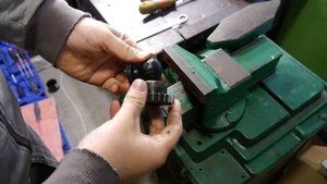 Ремонт амортизатора мотоцикла Урал, Днепр. Замена штока амортизатора.