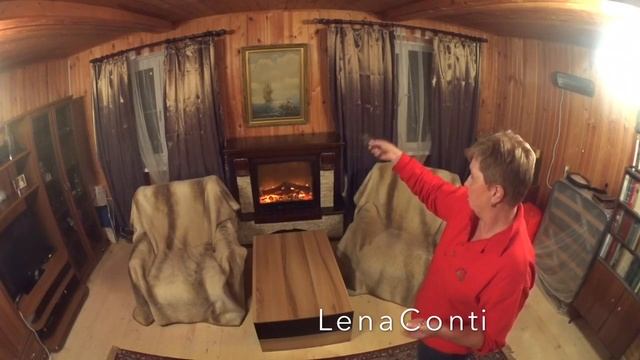 LC252:Женскийклуб. Дача.Уютный дачный дом! Красивый камин. Обзор-тур гостиной на даче!