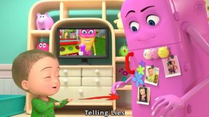 Johny Johny Yes Papa - REFRIGERATOR Remix | 3D Baby Nursery Rhyme & Kids Songs
