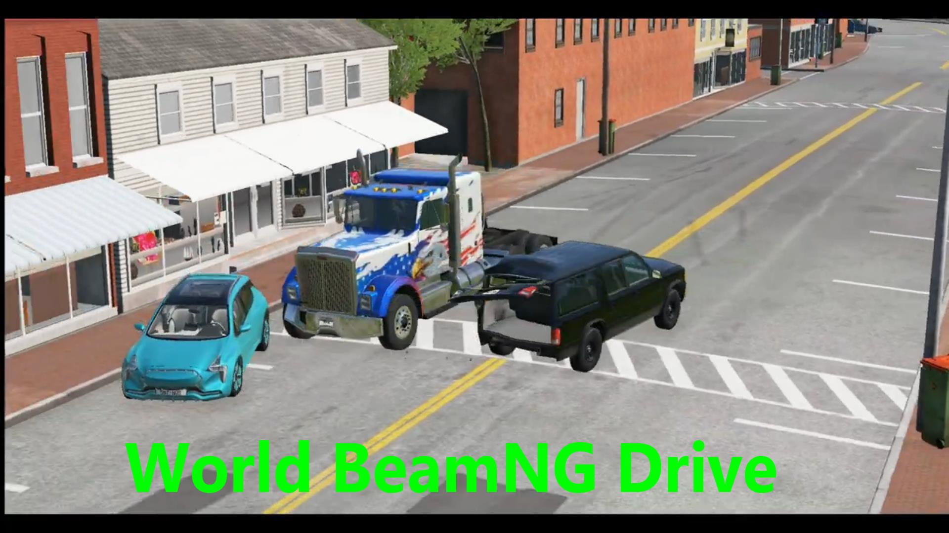 Гонки от полиции #1 - BeamNG Drive | World BeamNG Drive
