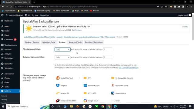 Updraftplus WordPress Backup Plugin I Updraft Backup WordPress смотреть онлайн