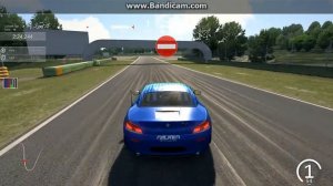 Assetto Corsa Подбираю натсройки руля  ( монтаж попыток пройти поворот в дрифте )