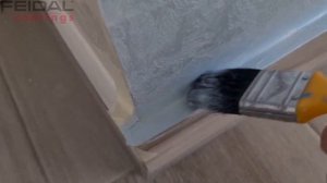 Как скрыть следы установки плинтусов (плитки) на декоративной штукатурке! Полезные советы!