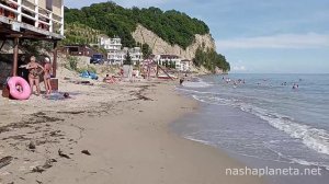 Лучший песчаный пляж в Абхазии – Агараки