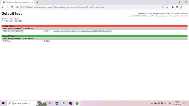 Create HTML report using ReportNG | Testing Framework for Java | TestNG Tutorials for Beginners |#1 смотреть онлайн
