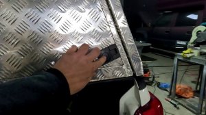 алюминиевый кунг на пикап L200