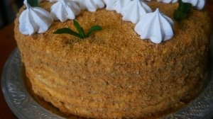 Медовый торт с САМЫМ НЕЖНЫМ и ВКУСНЫМ КРЕМОМ