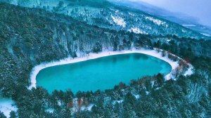 КРЫМЧАНЕ не ждали такой ЗИМЫ. Аварии на дорогах из-за СНЕГА. Озеро от которого МУРАШКИ по коже.