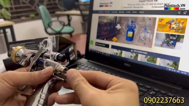 Súng Phun Sơn Kiwami-1-13B4 Anest Iwata Nhật Bản смотреть онлайн