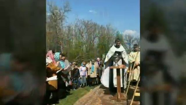 Козинка. Поздравление для батюшки с днём рождения от всего прихода 4 мая 2019 год смотреть онлайн