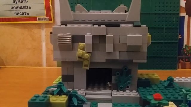 Обзор на самоделку из LEGO ( храм в джунглях ) смотреть онлайн
