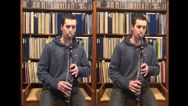 Mozart - Magic Flute - Basset Horn Duet on Alto Clarinet смотреть онлайн