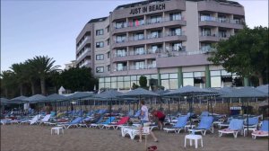 Aska Inn Justin Beach - Пляж отеля 2018