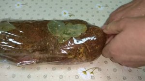 Как отварить телятину в рукаве. Вкусно готовим мясо.