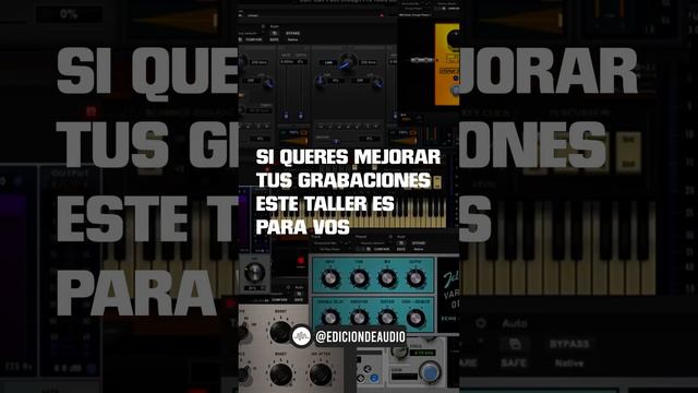 Taller de Grabación y Edición en Reaper, Pro Tools y Adobe Audition смотреть онлайн