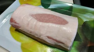 Свинина сыровяленая (карбонад): вкусно и красиво!