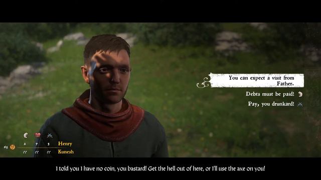 How to easily defeat kunesh and get your debt back (Kingdom Come Deliverance ) смотреть онлайн