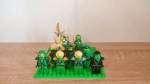 Обзор моей коллекции минифигурок Ллойда Лего Ниндзяго | Lego Ninjago Lloyd minifigures