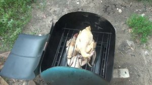 Коптильня горячего копчения из гидроаккумулятора