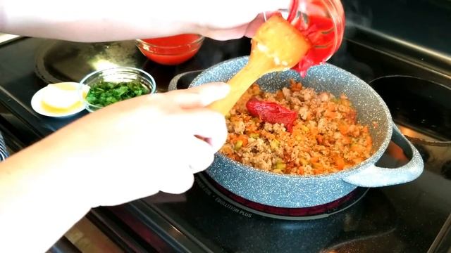 ?ВКУСНЕЙШИЙ ПИРОГ ИЗ МАКАРОН И ФАРША.? смотреть онлайн