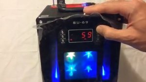 MP3 плеер магнитола SU-69 док станция