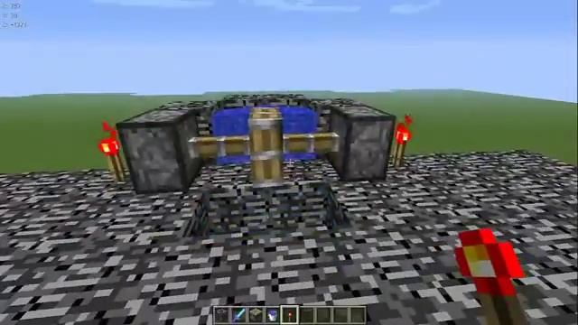 строительство мега пушку в Minecraft