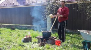 Рецепт натуральной краски для забора или дома Как покрасить забор