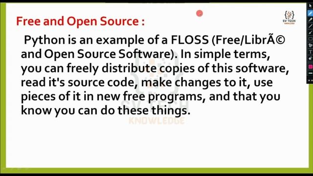 Features of Python | Python Features | lecturer 02 |  Python Programming | in Telugu #python