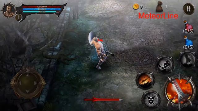Blood warrior gameplay android ios