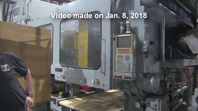 Van Dorn 1000 Ton Injection Molding Machine смотреть онлайн