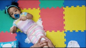 How To Change A Dirty Diaper |How To Clean Baby's Private Area |Quick & Easy- Morphing Into Parents