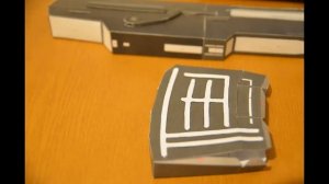 Как сделать из бумаги снайперскую винтовку Драгунова СВД (SVD) Sniper Rifle Paper-Replika