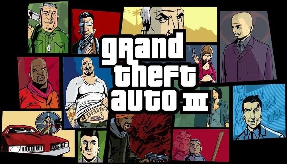 Grand Theft Auto 3 Прохождение в формате "Игросериал" №1 - Побег со взрывом моста.(Русская озвучка)