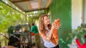 Как у нас проходит утро! Купание Сени, Люси, наш новый житель слабенький МАЛЕНЬКИЙ ЛЬВЁНОК!