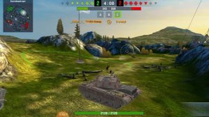 Её можно назвать супер тяж #wotblitz#tank