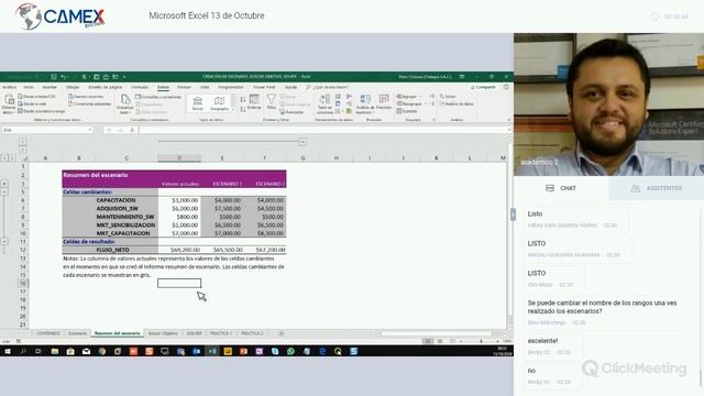 Conferencia Online Excel Microsoft 13 10 2018 смотреть онлайн