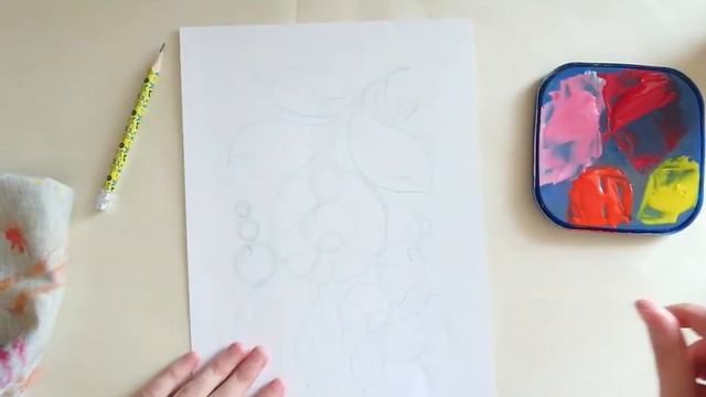 Мой блог о Петриковской росписи. Выпуск №16: "Композиция сказочный цветок" смотреть онлайн