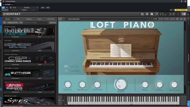 Echo Sound Works - Loft Piano (KONTAKT) Demo sounds