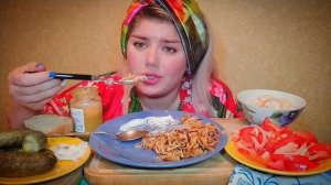 КОМУ НЕ УГОДИЛИ ТАТАРЫ ? / MUKBANG / САЛО, КОТЛЕТКИ, СОСИСКИ В ТЕСТЕ, ОГУРЦЫ ПО-КОРЕЙСКИ, АЧИЧУК