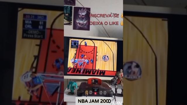 NBA JAM 2000 - NINTENDO 64 #retro