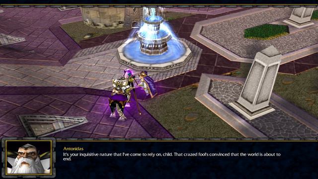 Warcraft 3 Reign of Chaos Human Campaign Mission Interlude: Jaina`s Meeting смотреть онлайн