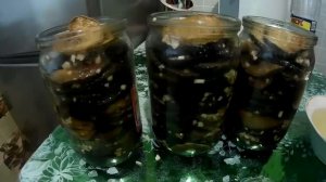 Жареные кабачки с чесноком на зиму
