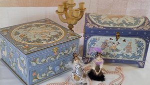 Народное творчество. Сундучок, Шкатулка.