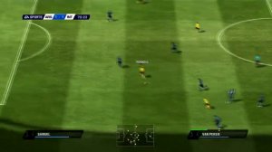 Arsenal vs Inter - FIFA '11 Gameplay - RobbinL & Rekzi [Swedish] Pt. 2