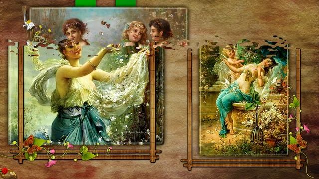 ШЕДЕВРЫ ЖИВОПИСИ ПОТРЯСАЮЩИЕ КАРТИНЫ Hans Zatzka Ханс Зацка смотреть онлайн