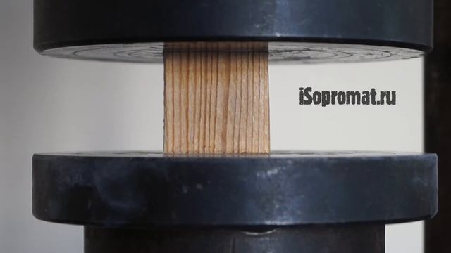 Сжатие древесины вдоль волокон смотреть онлайн